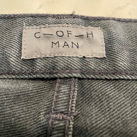 Citizens of Humanity Core 5 Pocket Distressed Cotton Poly Denim Jeans Grey Sz 33 - Picture 9 of 14